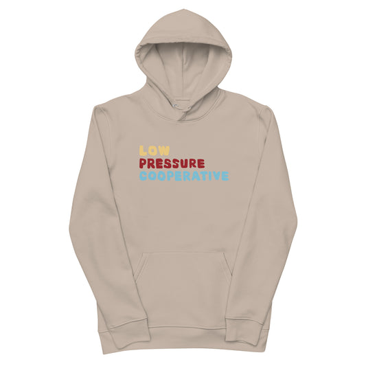 LPCO BUBBLE LEFT TRIPS TAN ECO HOODIE